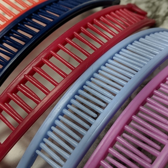 Colorful Hair Comb Clips - Picture 3 of 3